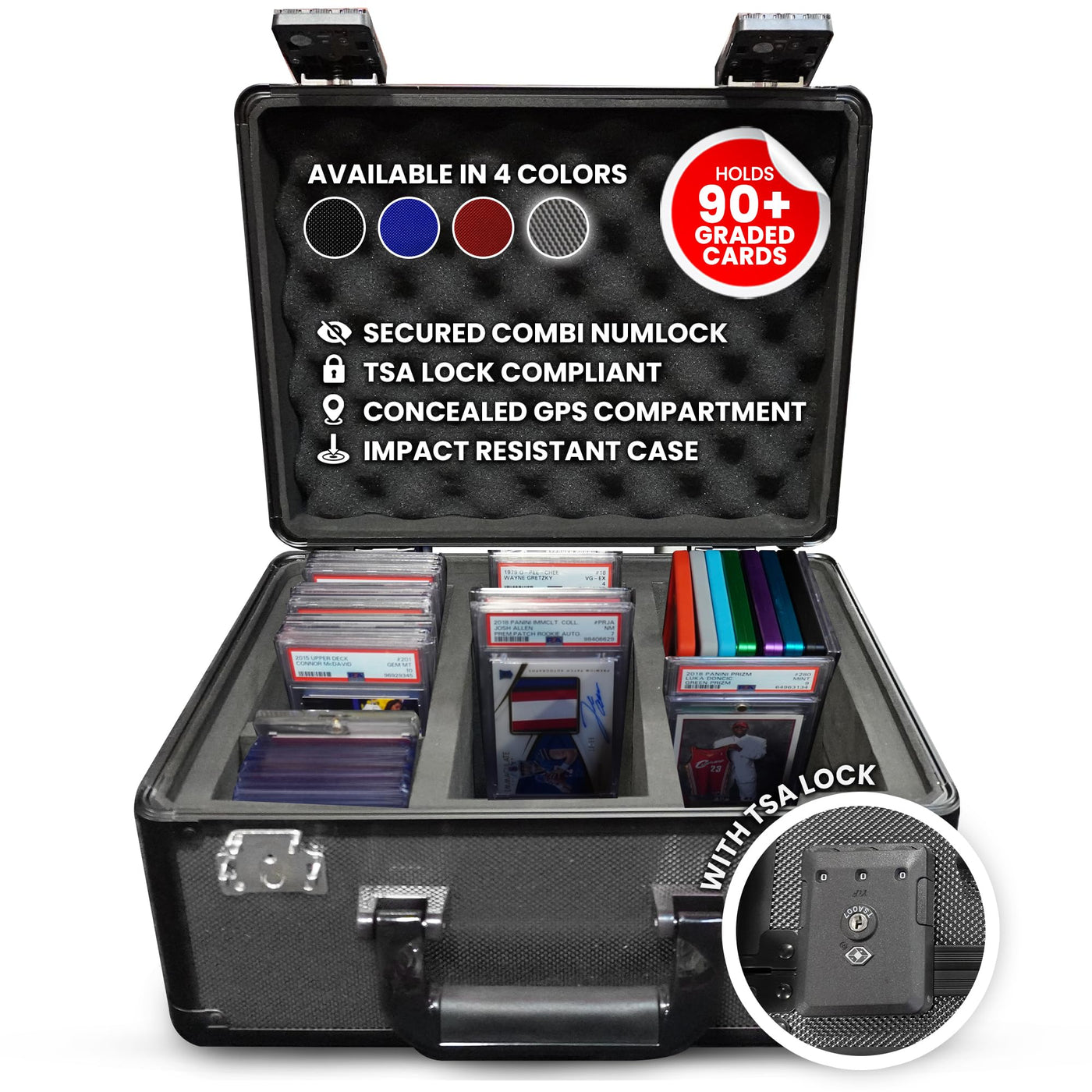 Field Vault 90 | Lockable Graded Card Travel Case